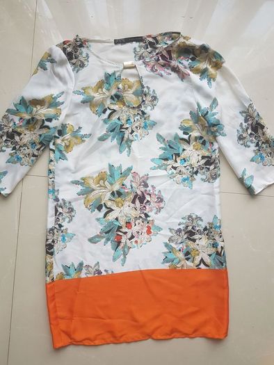 Zara silk dress S