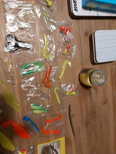 fishing lures jellies an jig heads