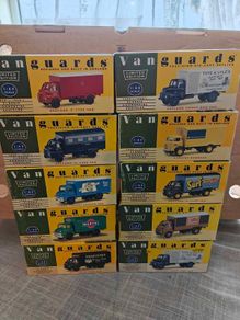 Job Lot of 10 Vanguard Trucks - Scale 1/64