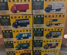 Job Lot of 10 Vanguard Trucks - Scale 1/64