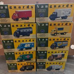Job Lot of 10 Vanguard Trucks - Scale 1/64