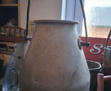 Irish "Castle" brand Nenagh Aluminium Dairy Pail