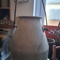 Irish "Castle" brand Nenagh Aluminium Dairy Pail