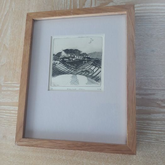 Brian Lalor - Hilltop Farm; Etching 64/100