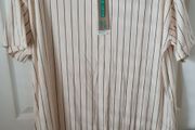 Noisy May Stripe Dress Size Xl(nwt)