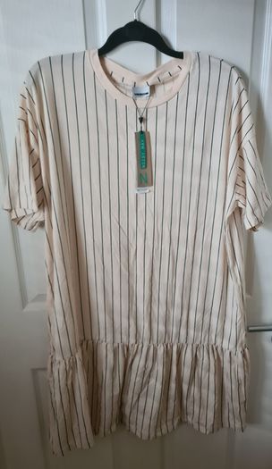 Noisy May Stripe Dress Size Xl(nwt)