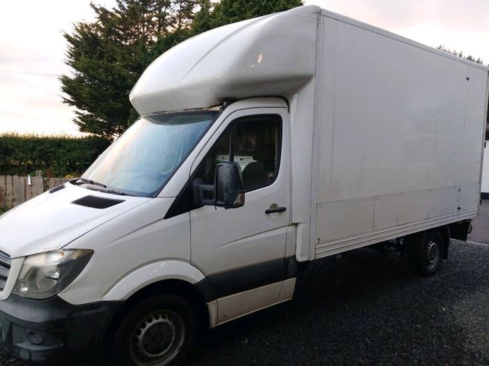 Mercedes sprinter Luton van