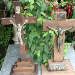 Vintage Wooden Crosses 35 each