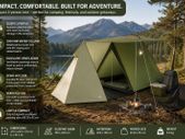 3 Man House Tent Waterproof Camping Tent