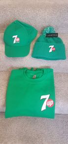 7up Jumper, Cap And Hat Price Drop. Big Clearout, Make An Offer