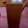 Mahogany Dining Table Extendable 155 x 90cm (L 194 x W  90cm with leaf)  Mahogany Image 6