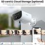 Security Camera Outdoor Wireless Solar - 2K CCTV Camera Systems, Battery Operated Home/House Security, PIR Detection, IP65, Colour Night Vision, SD card/Cloud Storage, Works with Alexa S1 Image 2