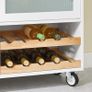 Kitchen island country style portable wheels Image 4