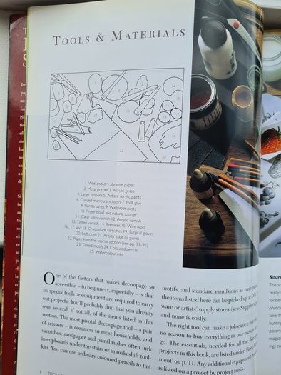 The Decoupage Sourcebook. Includes 64 Pages Of Motifs To Cut Out. By Jovasta Innrs & Stewart Walton.