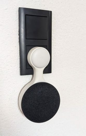 Google Nest Mini wall mount - socket holder