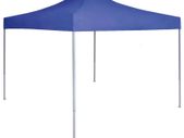 Professional Folding Party Tent 2x2 m Steel Blue