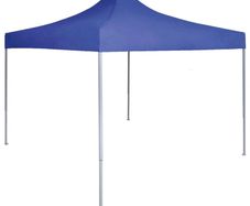 Professional Folding Party Tent 2x2 m Steel Blue