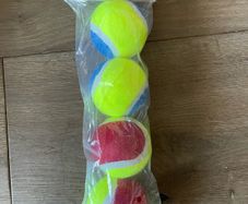 dog tennis ball set fetch balls Regatta New