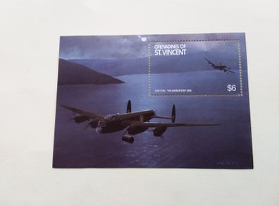 Grenadines of St. Vincent - 1990 Mini Sheet - The Dambusters Raid MNH