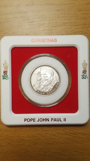 Poland 10000 zloty John Paul II 1988 rare silver coin