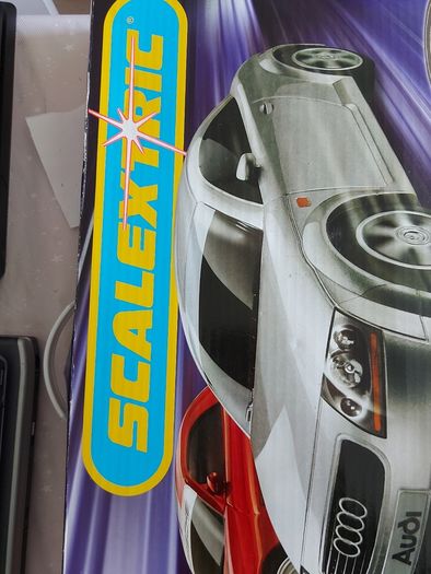 Scalextric Road Rivals X1, Porsch & Audi Cars and Track in as new condition, see pictures