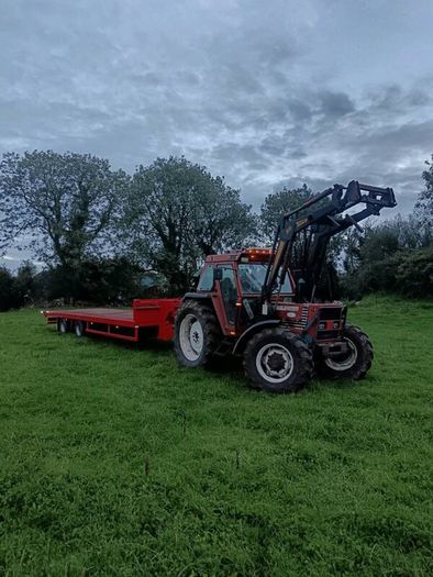 35ft bale/flat trailer