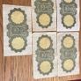 5 one pound lady lavery 1976 bank notes Image 2