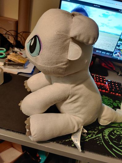 Build a Bear Light Fury HTTAD