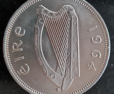 Ireland BU 1964 Florin (2s) Coin