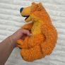 Vintage Bear in the Big Blue House plush 1990s Fisher Price Jim Henson collectable Bear Used Please see pictures Image 3