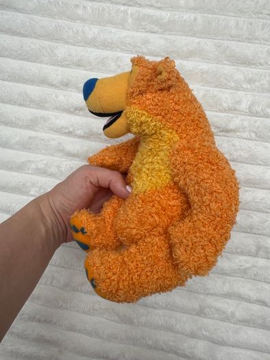 Vintage Bear in the Big Blue House plush 1990s Fisher Price Jim Henson collectable Bear Used Please see pictures