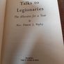1963 1st Ed Talks to Legionaries. The Allocutio for a Year. Francis Ripley. Religious. Vintage. Image 3