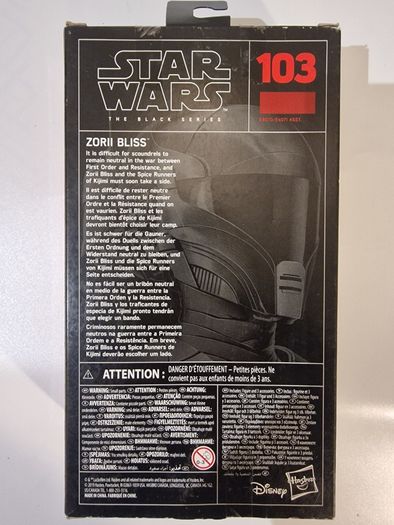 Star Wars Black Series Zorii Bliss 6 inch FigureThe Rise of Skywalker Hasbro