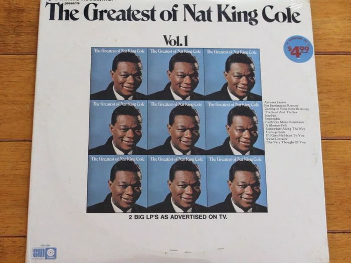 The Greatest of Nat King Cole Vol. 1 and 2 LP