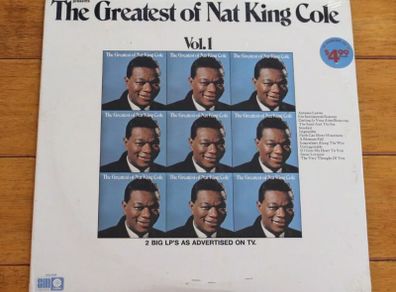 The Greatest of Nat King Cole Vol. 1 and 2 LP
