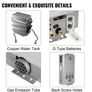 250110 VEVOR 6L LPG Water Heater Propane Gas Tankless Instant Boiler With Shower Image 2