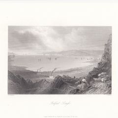 W.H. Bartlett. Belfast Lough
