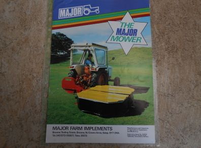 Brochure For Major Mower