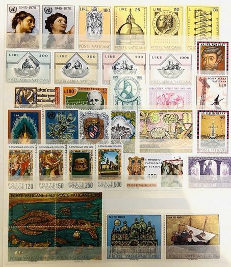 Vatican Pope city stamps good bundle Mint unused condition