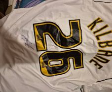 Derby County Kevin Kilbane match ireland football worn signed shirt
