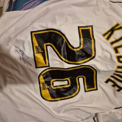 Derby County Kevin Kilbane match ireland football worn signed shirt