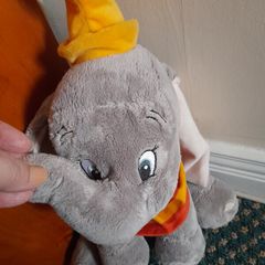 Dumbo Plush - Walt Disney Toy Stuffed Animal Elephant, like new, very soft