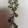 Costume  Necklace & Matching  Earrings.  Length  - 10".. Image 3