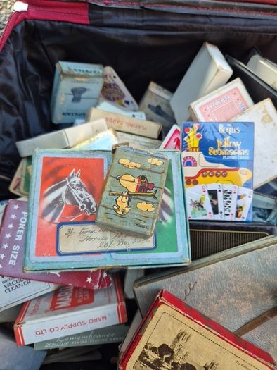 vintage retro classic poker playing cards