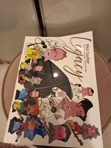 Phil Coulter signed caricature poster
