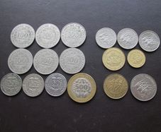 Central African States & West African States & Gabon & Cameroon. A Lot of 17 coins (1975-2020)