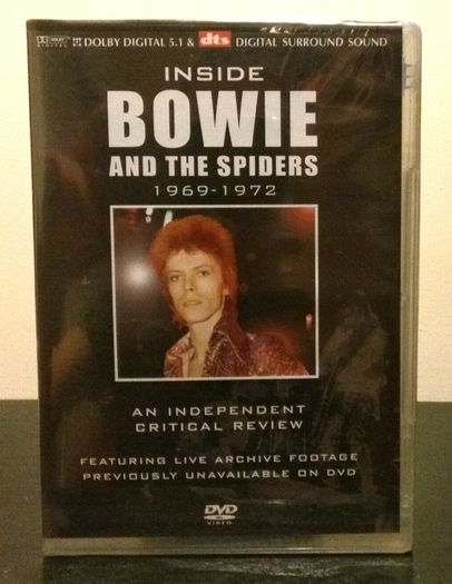 David Bowie Inside Bowie And The Spiders 1969 - 1972 DVD