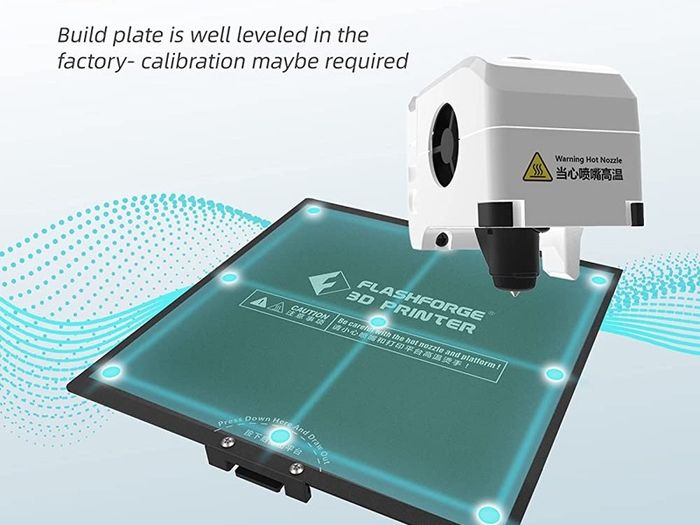 Adventurer 3 3D Printer with Detachable Nozzle,Removable Flexible Platform,Filament Detection,Full Colour Touch Screen,45 dB Ultra-mute Printing,Support Filament (FREE SHIPPING)