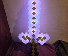 Minecraft Sword - Lights + Sound Fully working