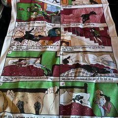 Novelty tea towel